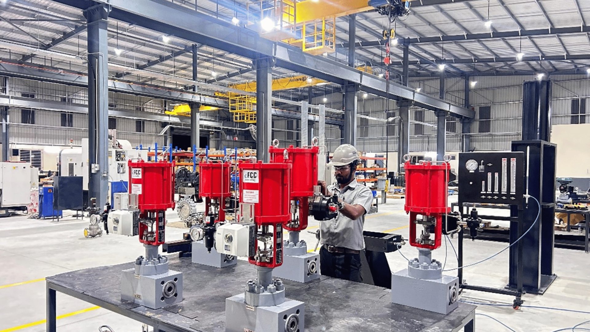 Valve Test - Flow Control Commune Pvt. Ltd.