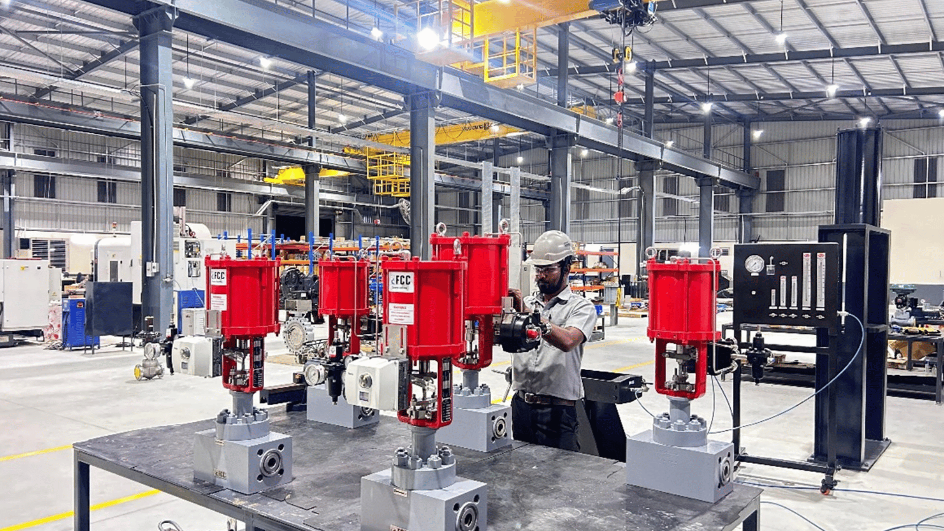 Valve Test - Flow Control Commune Pvt. Ltd.